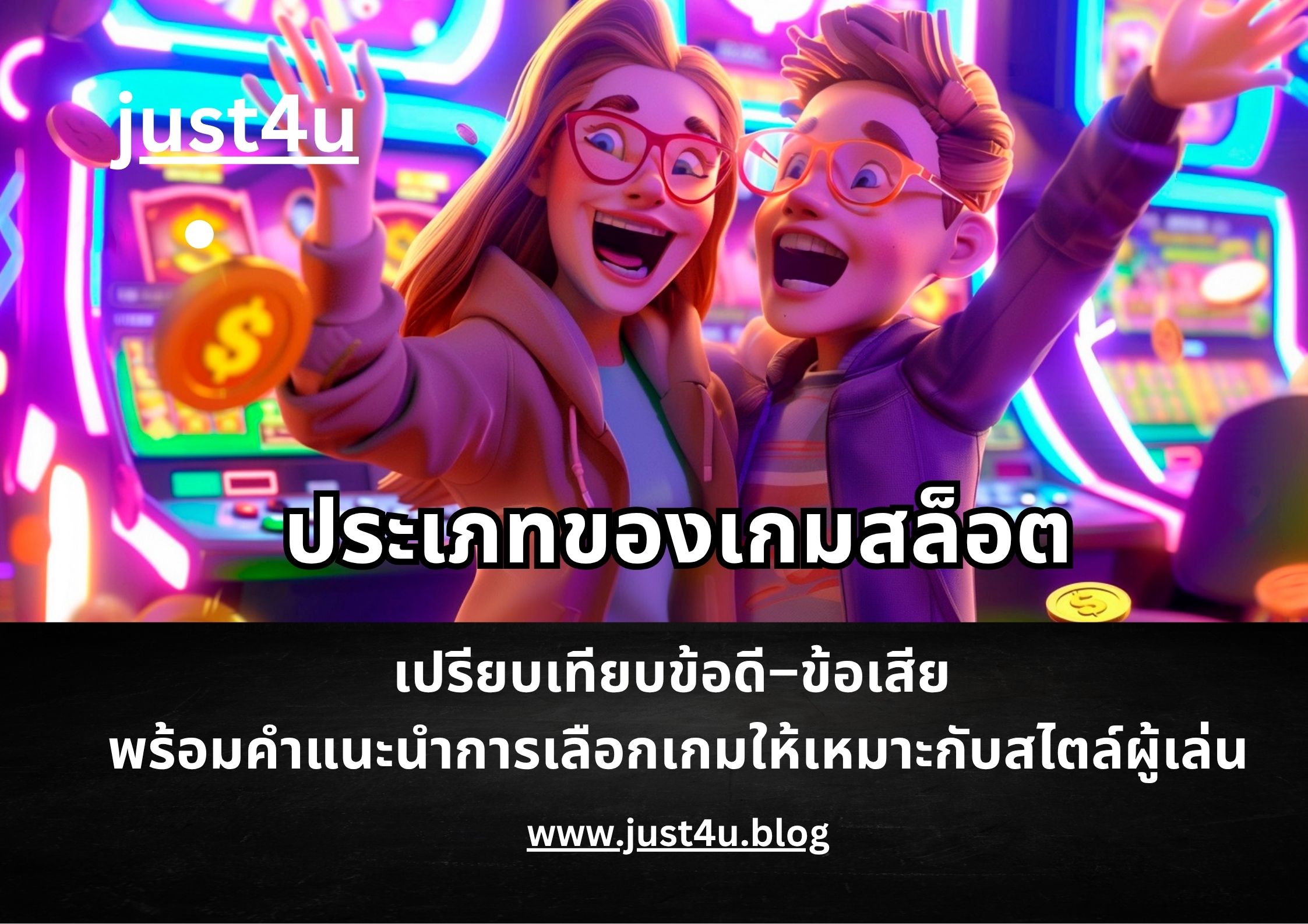 ประเภทของเกมสล็อตมีกี่แบบ? เปรียบเทียบข้อดี–ข้อเสีย พร้อมคำแนะนำการเลือกเกมให้เหมาะกับสไตล์ผู้เล่น 2 ประเภทของเกมสล็อต