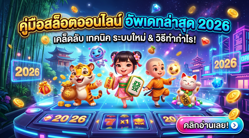 คู่มือสล็อตออนไลน์ 2026 เจาะลึก RNG–RTP วิธีเลือกเว็บปลอดภัย และแนวทางเล่นอย่างมีความรับผิดชอบ 1 คู่มือสล็อตออนไลน์ อัพเดทล่าสุด 2026