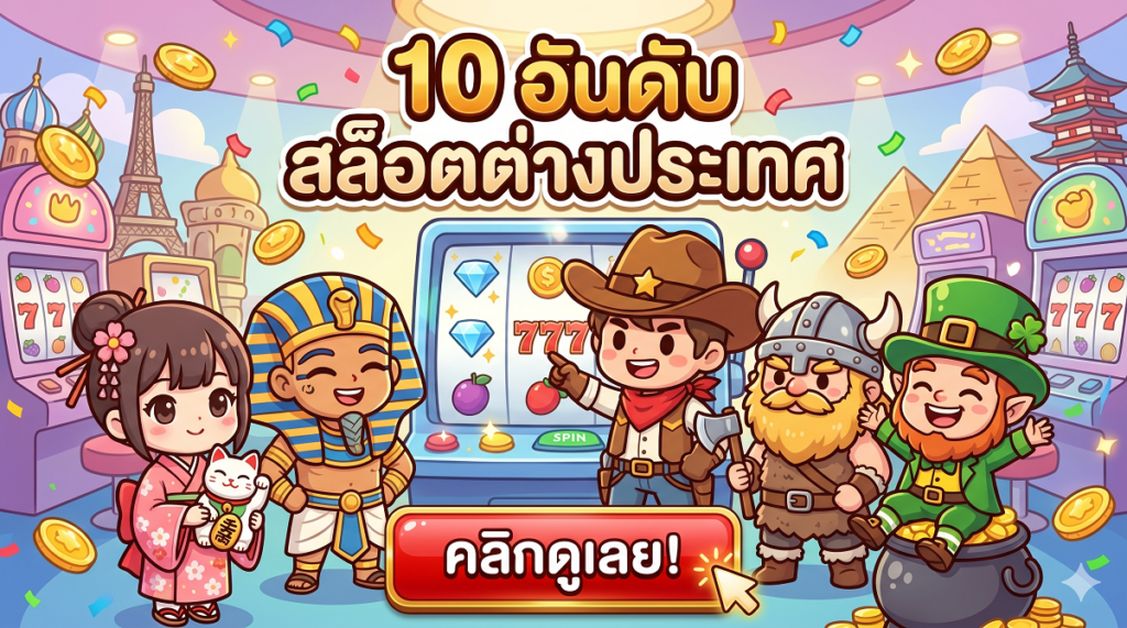 10 อันดับ สล็อตต่างประเทศ แตกบ่อย ปี 2026 เจาะลึกระบบ RNG หลังบ้าน 70 10 อันดับ สล็อตต่างประเทศ