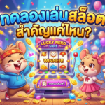 ทดลองเล่นสล็อต สำคัญแค่ไหน? ถอดรหัสพฤติกรรมสล็อตก่อนเล่นจริง 4 ทดลองเล่นสล็อต